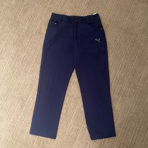 Navy Puma Golf Pants